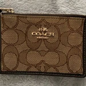 Small coach card holder